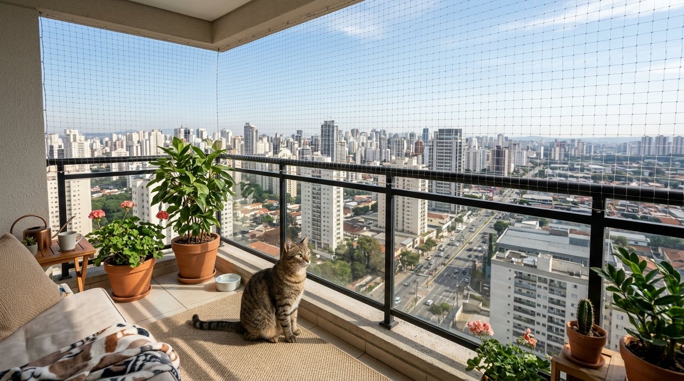Pets Safety Nets for Balconies