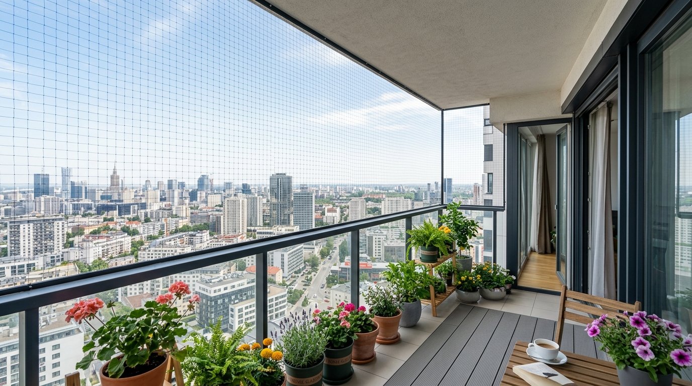 Pigeon Safety Nets for Balconies