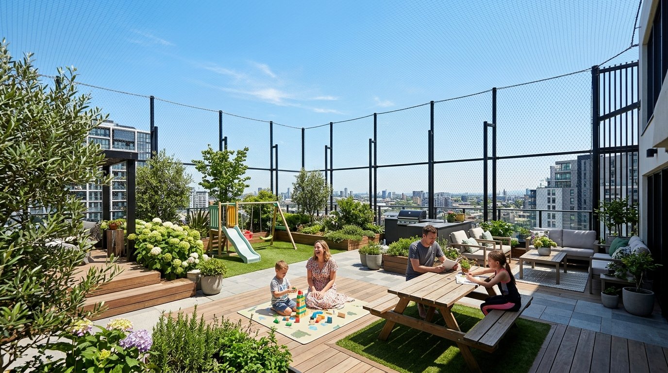 Terrace Safety Nets